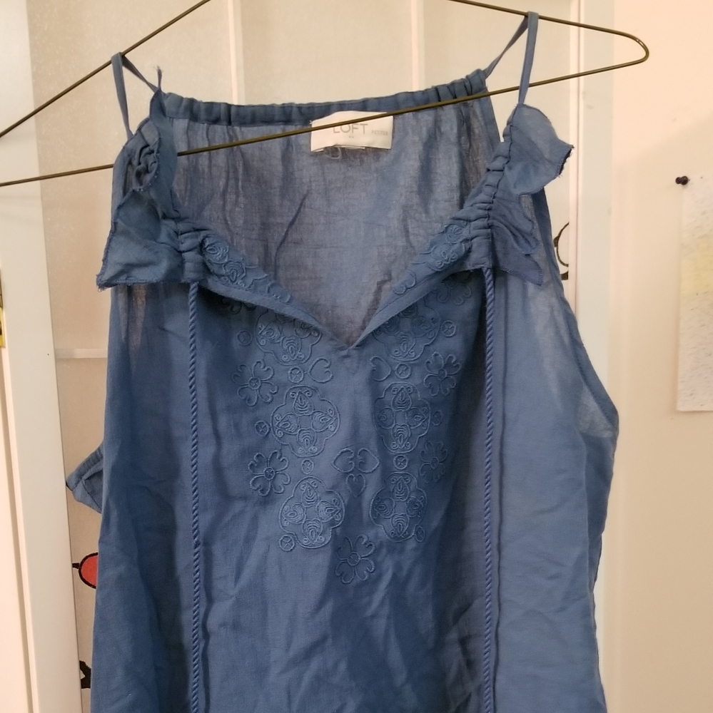 Blue Loft Tank Top